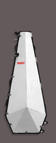 Alan Stevenson Variable Sized 'Cello or Double Bass Case Front View